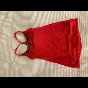 Lululemon double layer tank top